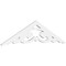 Ekena Millwork Pitch Preston Architectural Grade PVC Gable Pediment, 48"W x 12"H x 1"P (6/12) GPP048X012X100PRE - alternate 1